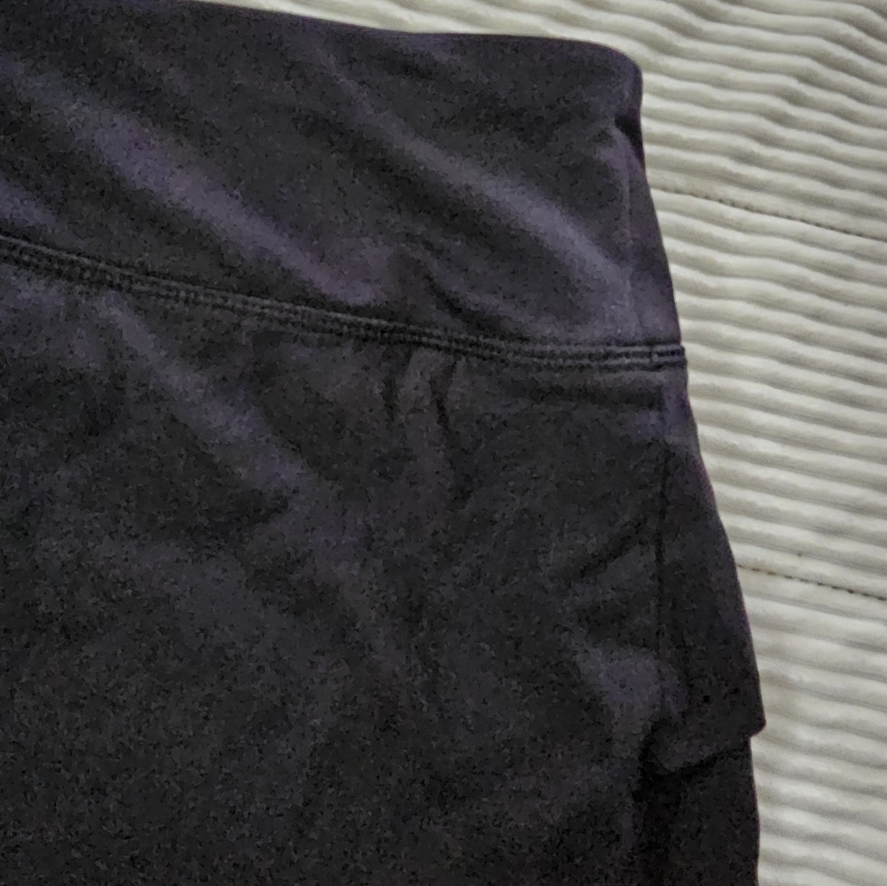 Athleta Black Athletic Skort Laser Run Size M - Picture 5 of 15